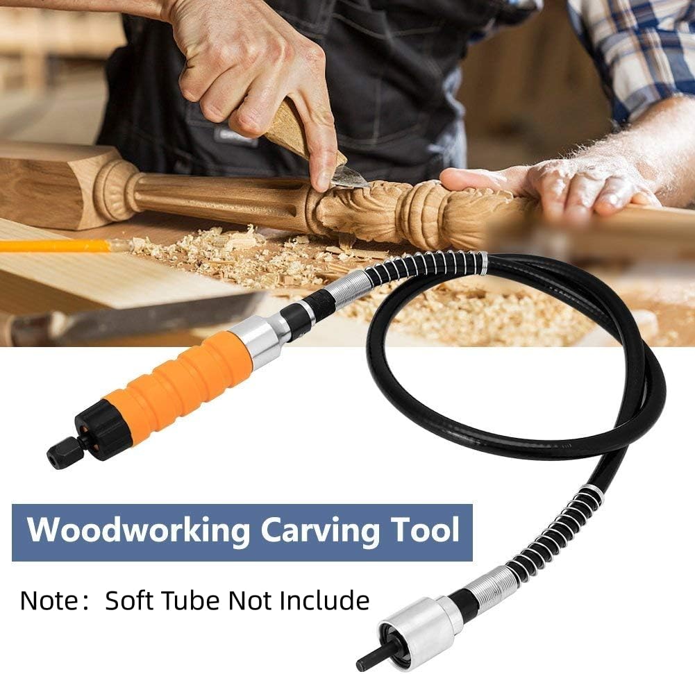 Electric Woodworking Carving Chisel, Electric Chisel Carving Tool Engraving Knife Tool Accessories Electric Woodworking Chisel Carving Tool Machine with 5 Blades and 1 Wrench AYNEFY