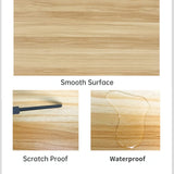 NP Home Office Desk with Shelves Hutch, 2022 Upgraded Computer Desk Spacious Desktop Upper Shelves, Metal Structure White Stylish Desk Study Work Writing (100 * 50CM(39.4 * 19.7 Inches)) N\P