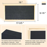 BEEINN 10 Frame Bee Hive Box, Langstroth Deep Brood Bee Box Dipped in 100% Beeswax Include Beehive Frames and Waxed Foundation Sheets (Unassembled) BEEINN