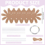 FREEBLOSS 6 Set DIY Woven Basket Making Kit for Beginners Wicker Basket Weaving Supplies Multifunctional Hand-Woven Storage Box for Easter Decor FREEBLOSS