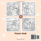 Simple Joys: A Coloring Book for Adults and Teens Featuring Cozy Girl Moments and Cute Daily Activities for Relaxation and Stress Relief WoodArtSupply