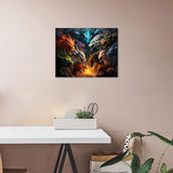 Rebotipy Paint by Numbers for Adults Beginners Paint by Number Cartoon Dragon Character Oil Painting,DIY Acrylic Paint by Numbers Kits Canvas Paintworks Digital Painting for Adults,16x20inch Rebotipy
