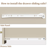 RoyalCraft Large 3 Drawer Dresser Set of 2, Fluted Wood Drawers for Bedroom, Modern Painted 30 inch Wide Nightstand for Bedroom, Entryway, Beige RoyalCraft