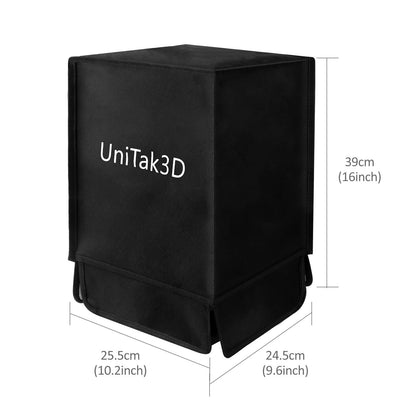 UniTak3D Photon Mono 2 Enclosure Resin Printer Blackout Cover Tent Compatible with Anycubic Photon Mono 2/Photon S/Photon Mono SE/Wash and Cure 2.0/Mars 2 Pro/LD-002H LCD SLA 3D Printer 10.2x - WoodArtSupply