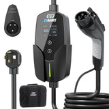 EVDANCE EV Charger (32Amp, 240V, NEMA 14-50P), 7.68kw Portable Level 2 EV Charger with 25ft Cable, Adjustable Current/Delay Chargin for Home Level 2 EVDANCE