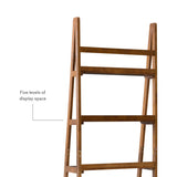 Melissa Mid-Century Bookcase, Walnut by Linon Large Linon