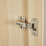 Sophshelter Rattan Armoire Wardrobe Closet: Wardrobe Closet with 4 Drawers Wardrobe Closet with 3 Doors Tall Armoire Closet with Mirror for Bedroom 47.24''W x 18.9''D x 70.9''H Sophshelter