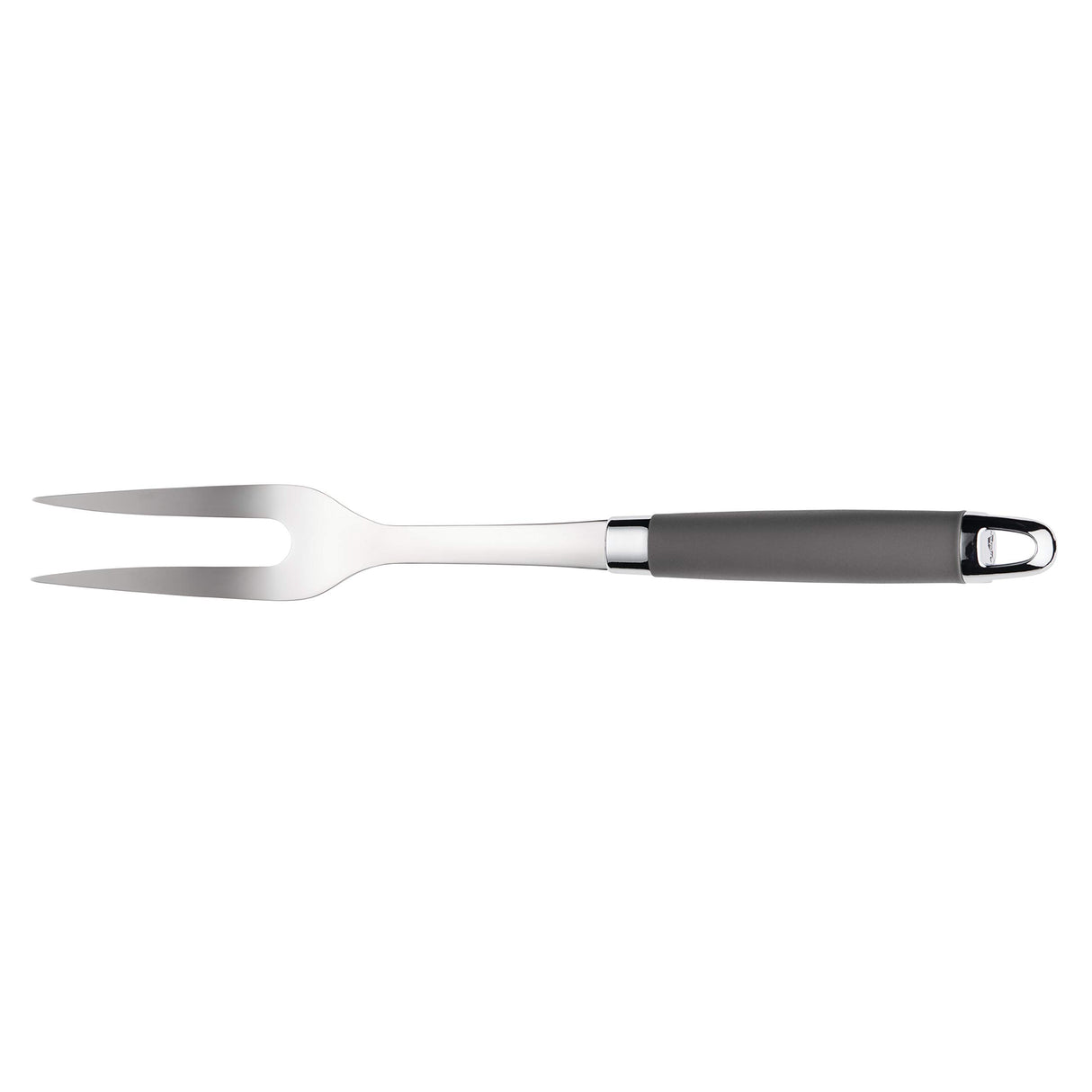 Anolon SureGrip Stainless Steel Meat Fork/Kitchen Tool, 13.25 Inch, Gray,46288 Anolon