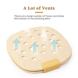 Aboofx Microwave Flower Press Kit, 9"x9" Quick Drying Flower Pressing Kit with Washable Cloth for Crafts Pressed Flowers and Plant for DIY Art, Preservation for Bookmark Frame Wedding Flowers Drying Aboofx