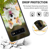 FOQENCCI 5 Piece Phone Case Compatible for Samsung Galaxy S10 Sublimation Blank Cases,Custom Phone Cover with Soft TPU + Hard Blank Printable Aluminum Anti-Slip Shockproof Protective Cover FOQENCCI