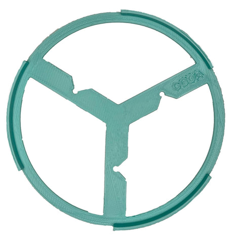 Wick Centering Tool for Candlemaking | 4.53"/11.5 oz jar (3-Wick) | by Coda Fragrance Coda Fragrance