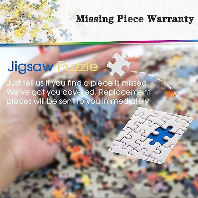 Jigsaw Puzzles City Park Buildings University of Notre Dame Indiana South Bend 1000 Piece Jigsaw Puzzle challenging and Stimulating Puzzle Game, Wall Art Unique Gift. WoodArtSupply