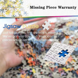 Jigsaw Puzzles City Park Buildings University of Notre Dame Indiana South Bend 1000 Piece Jigsaw Puzzle challenging and Stimulating Puzzle Game, Wall Art Unique Gift. WoodArtSupply