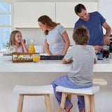 Farmhouse Wood Sign Wall Decor Love Sign Home Decor Wall Art-Happiness is Homemade-Kitchen Signs Wall Decor Size 16"x5" SAC SMARTEN ARTS