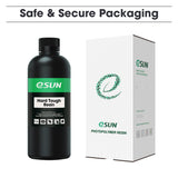 eSUN 405nm LCD 3D Printer Rapid Resin UV Curing Resin ABS-Like Rapid Resin Hard Tough Resin High Impact High Tough Photopolymer Resin for Photon UV Curing LCD 3D Printer, Plastic Bottle, 1000g Blue eSUN