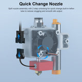 3D Printers Tina2 Basic, Fully Assembled and Auto Leveling 3D Printer for Beginners and Kids, Removable Magnetic Platform, High Precision Printing FDM Mini 3D Printer for Home and School Entina