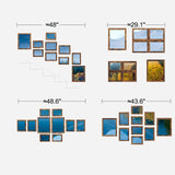 Rustic Picture Frames,10 Pack Collage Picture Frames,Gallery Wall Frame Set with Two 8x10, Four 5x7, Four 4x6, Farmhouse wood Photo Frames for living room Wall Gallery Decor or Desk, rustic white Pacome