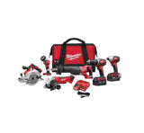 Milwaukee 2696-26 M18 18-Volt Lithium-Ion Cordless Combo Kit (6-Tool) Milwaukee