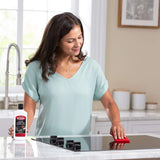 Weiman Glass Cooktop Heavy Duty Cleaner & Polish - Shines and Protects Glass/Ceramic Smooth Top Ranges with its Gentle Formula - 10 Oz., Clear Weiman