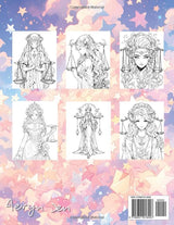 Anime Coloring Book: Zodiac Libra: Manga Art & Anime Enthusiasts Stress Relief Adult Coloring (Anime Zodiac Signs) Majosta