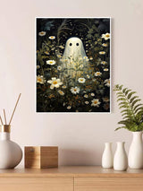 YPF Halloween Diamond Painting Kits for Adults Diamond Art Kits for Beginner DIY 5D Full Drill Crystal Arts and Crafts Gem Art Painting with Diamonds Dots Home Wall Decor 12x16inch YPF