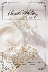 Candle Making Log Book: 120 Candle Test Sheets to Track Ingredients, Burn Tests, Fragrance Blends, and Results – Candle Making Journal for Beginners and for Small Business Owners WoodArtSupply