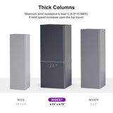 PURPLE LEAF Louvered Pergola 12' x 16' Outdoor Aluminum Modern Gray Pergola with Privacy Curtains and Mesh Netting Adjustable Louvered Roof Durable All-Weather Gazebo PURPLE LEAF