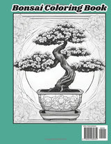 Bonsai Coloring Book: For Adults WoodArtSupply