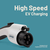 Ampure Portable EV Charger Level 2 Fast Charging Electric Car Charger with Carry Bag, 120v & 240v Nema 14-50 Plug-in, 20ft Cable - Indoor/Outdoor UL Energy Star Certified AMPURE