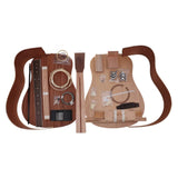 DIY Acoustic Guitar Kit 41 Inch Spruce Wood for Gift B Baosity