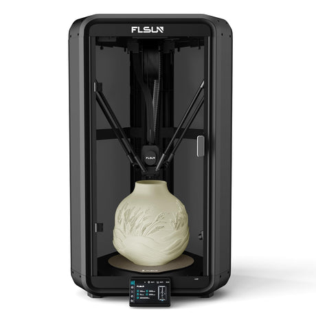 Flsun T1 Pro Delta 3D Printer - New FDM 3D Printer, 1000 mm/s high-Speed Printing, Dual-Gear Strong extruder, one-Button Automatic Leveling, 300°C high-Temperature Nozzle, Al Intelligent Monitoring FLSUN