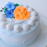 Wehous 2PCS Flower Silicone Mold 3D Cute Flower Resin Candle Molds for Candle Making Silicone Fondant Chocolate Cake Decorating Mold Candle Soap Wax Resin Concrete Clay Casting Craft Mould Wehous