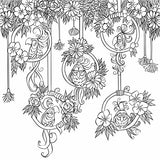 Zendoodle Coloring Presents: Birds in the Forest: An Artist's Coloring Book WoodArtSupply