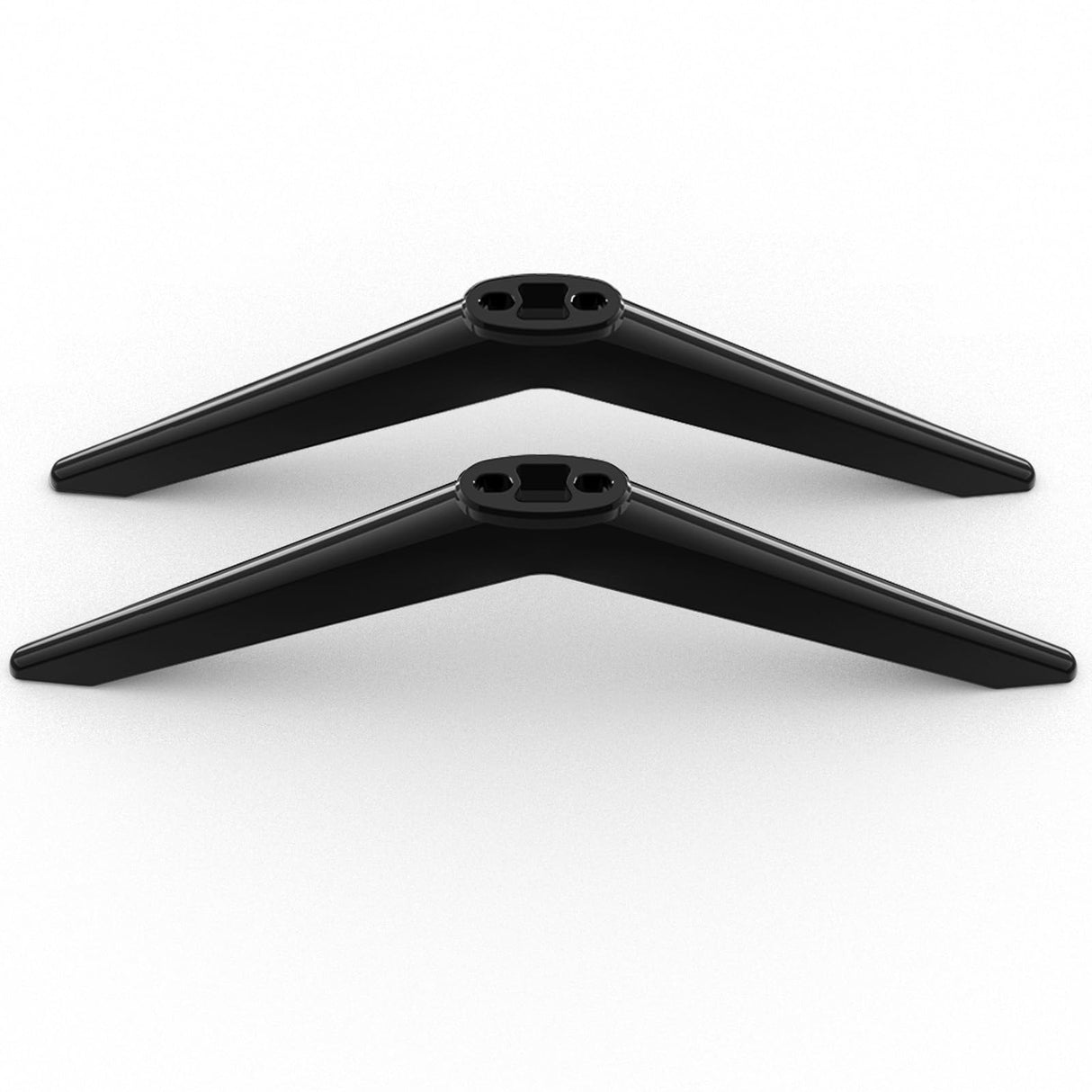 Dinghosen 43 Inch TV Stand for Samsung TV Legs, for UN43NU6900F UN43NU6950FXZA 43" Class 4K (2160p) Ultra HD Smart LED TV, for Samsung TV Stand Legs, with Screws, Black Dinghosen