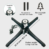 ETONART 360 Degree Rotating Christmas Tree Stand Can Support 7.5 Feet, 100 Lbs Artificial Christmas Tree is Suitable for Christmas Tree Support ETONART