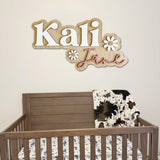Custom Name Sign for Nursery, Baby Wooden Name Sign, Wooden Nursery Name Sign, Nursery Name Sign For Boy/Girl, Baby Name Announcement Sign, Wooden Outline Name Signs, Baby Name Signs For Nursery15 IZI POD