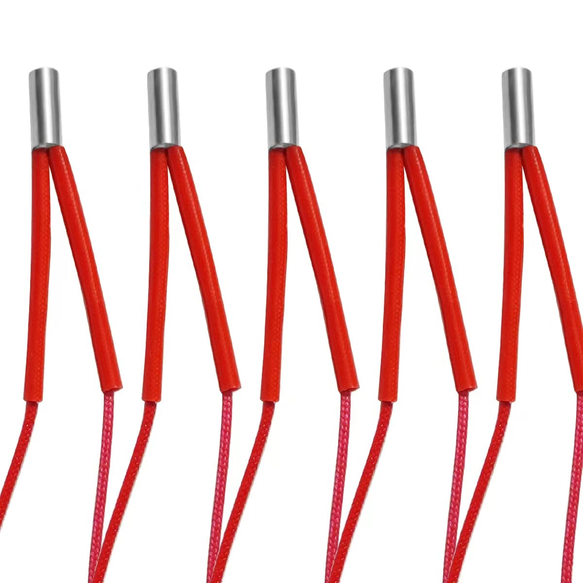 5 Pieces for 3D Printer 24V 40W Cartridge Heater 620 Ceramic Hot End for Models CR-10S Pro, Ender-3 Pro, Ender 3, Ender 3X, Prusa Mendel, Ender 3 V2, Anet E10... Creality Thermistors Temp Resistor SHIJUNHE