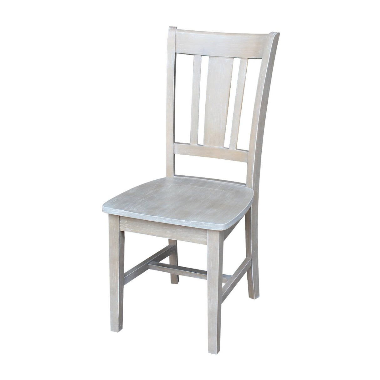 International Concepts San Remo Chair Washed Gray Taupe IC International Concepts