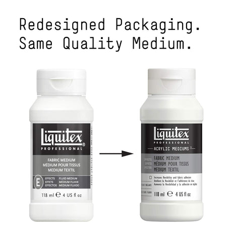 Liquitex Professional Effects Medium, 118ml (4-oz), Fabric Medium Liquitex