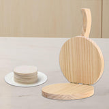 JISADER Wooden Tortilla Press Maker Kitchen Gadgets Pastry Press Pressing Tool Mexican Tortillera Presser for Tortillas Pastry JISADER