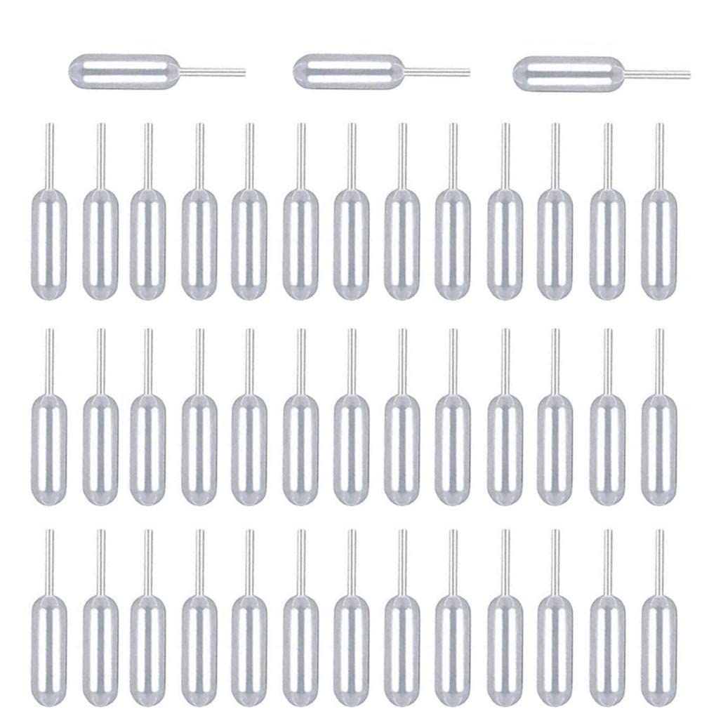 Dessert Pipettes 4ml, 200PCS Plastic Squeeze Transfer Pipettes Dropper Liquid Injector for Cupcake Strawberries (200） VVS