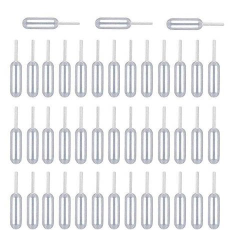 Dessert Pipettes 4ml, 200PCS Plastic Squeeze Transfer Pipettes Dropper Liquid Injector for Cupcake Strawberries (200） VVS
