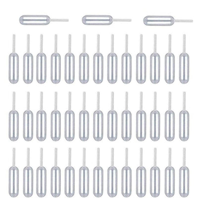 Dessert Pipettes 4ml, 200PCS Plastic Squeeze Transfer Pipettes Dropper Liquid Injector for Cupcake Strawberries (200）