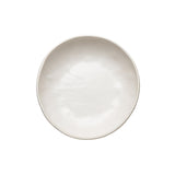 Creative Co-Op Stoneware Bowl w Reactive Glaze, White Creative Co-Op