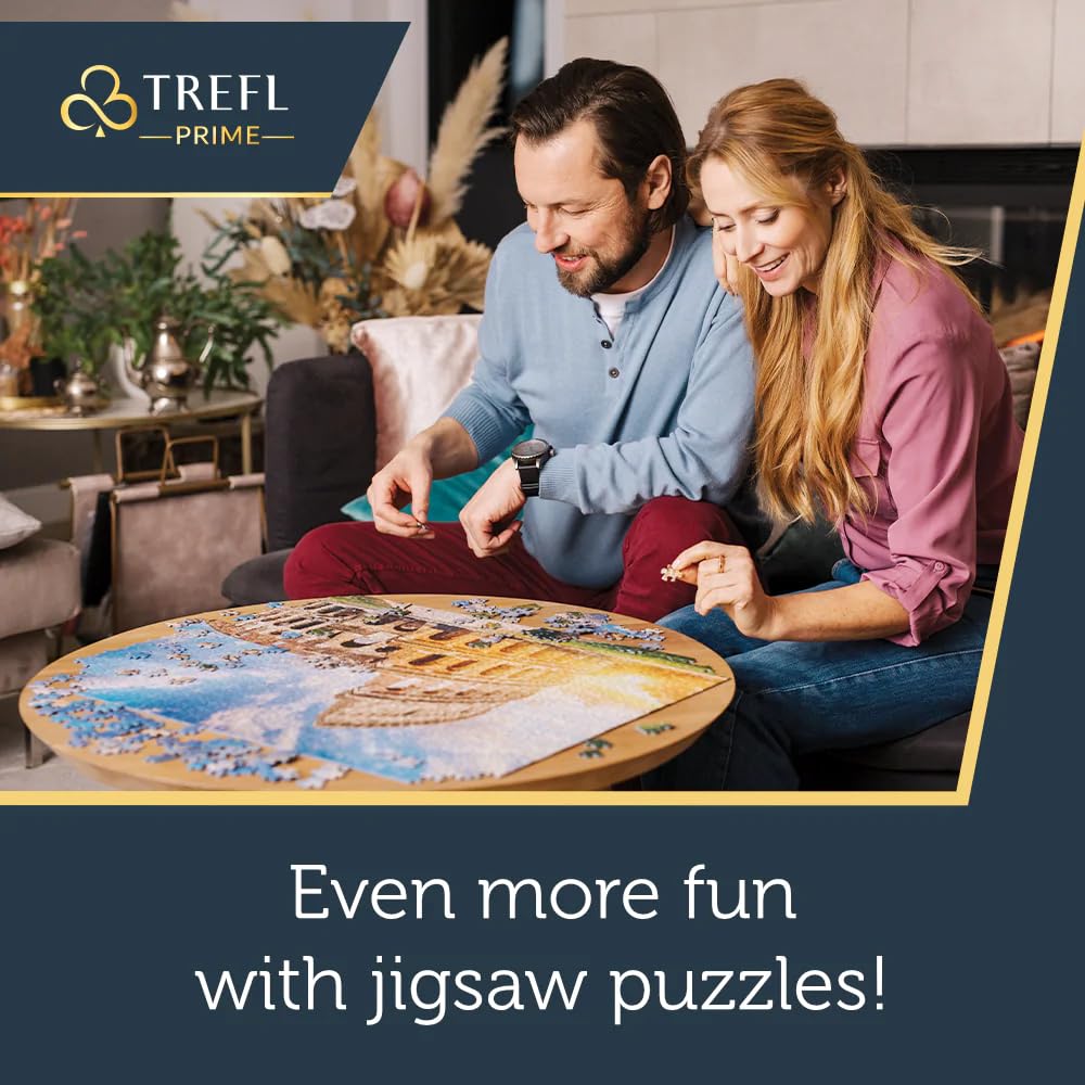 Trefl Wanderlust: Charming Central Park, New York 1500 Piece Jigsaw Puzzle Prime 33"x23" Thick Cardboard, BIO, ECO, New York, Travel, Creative Entertainment for Adults and Children from 12 Years Old Trefl