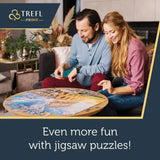 Trefl Wanderlust: Charming Central Park, New York 1500 Piece Jigsaw Puzzle Prime 33"x23" Thick Cardboard, BIO, ECO, New York, Travel, Creative Entertainment for Adults and Children from 12 Years Old Trefl