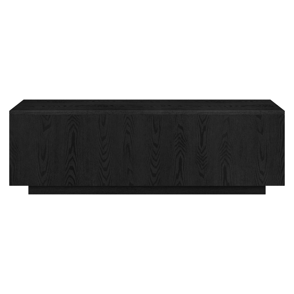 Henn&Hart Paxton Coffee Table, 48" Wide, Black Henn&Hart