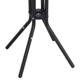 Outsunny 3 Piece Bar Height Outdoor Bistro Set for 2, Round Patio Pub Table 2 Bar Chairs with Comfortable Design & Strong Build, Tan Outsunny