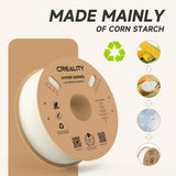 Official Creality Hyper PLA Filament 1.75mm, High Speed PLA 30-600mm/s 3D Printer Filament, Dimensional Accuracy +/-0.02mm, Fit Most FDM 3D Printers，1KG(2.2lbs) Spool White Creality