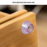 Bamboo 360° Rotating Bookshelf – Stylish Storage Rack for Home and Office TVDPI